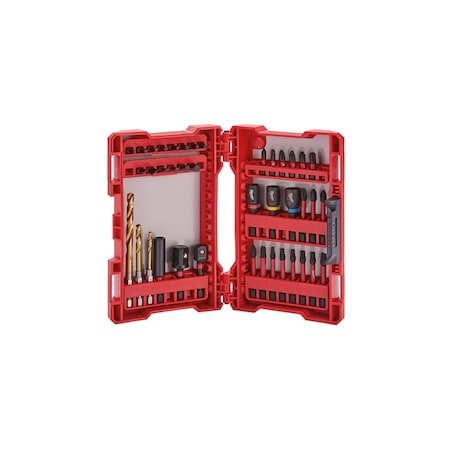 Milwaukee Tool SHOCKWAVE 40-PIECE IMPACT, DUTY DRILL AND DRIVER BIT SET, 48-32-4006